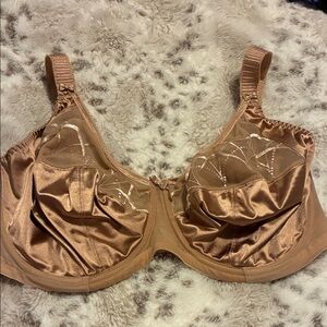 Elomi Satin Underwire Beige bra size 36I